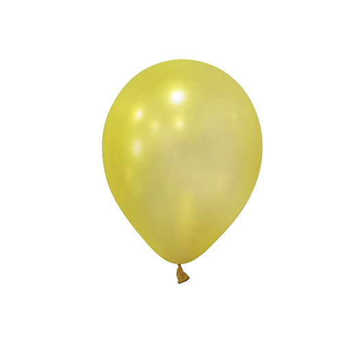 Metalik Sarı Balon 10 lu