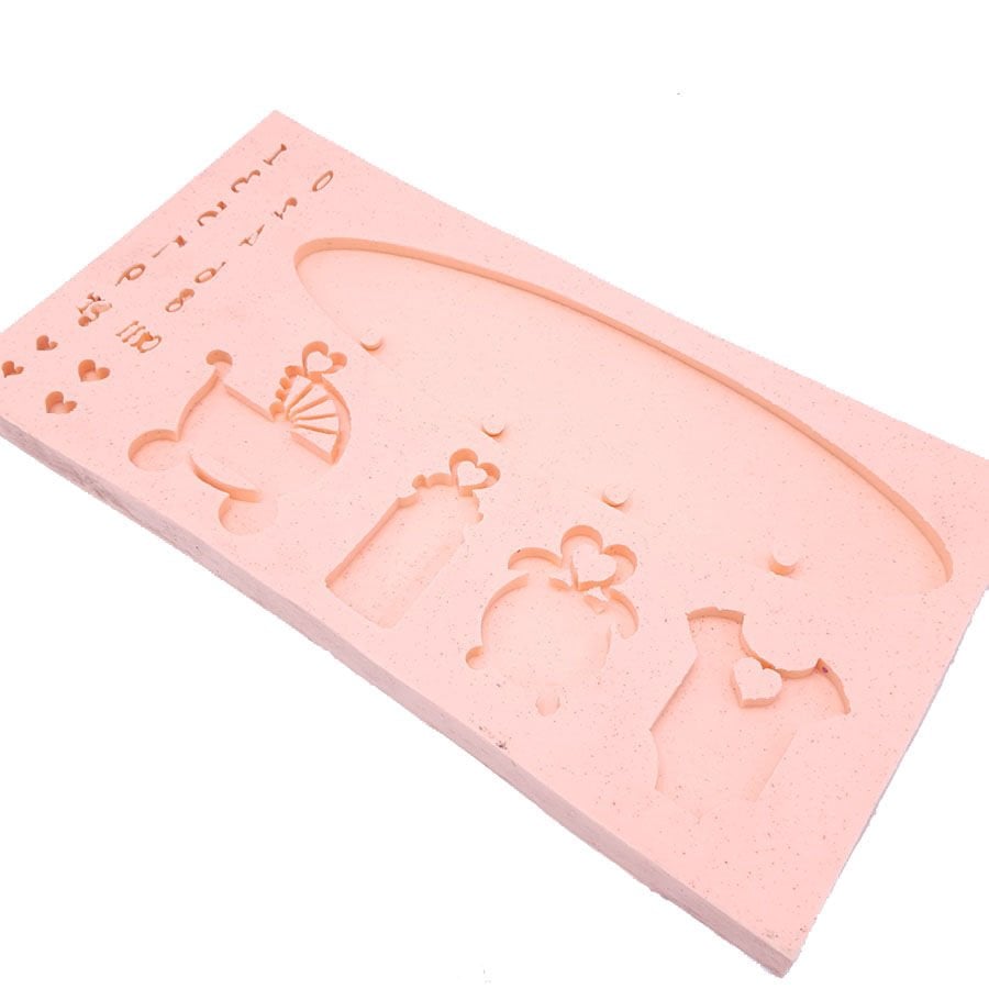 Silikon Bebek Figürlü Kokulu Taş Kalıbı