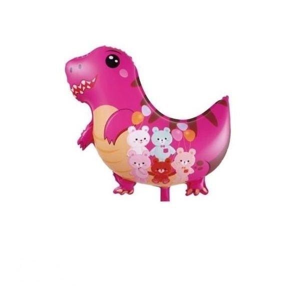 Folyo Pembe Dinazor Balon 60 cm