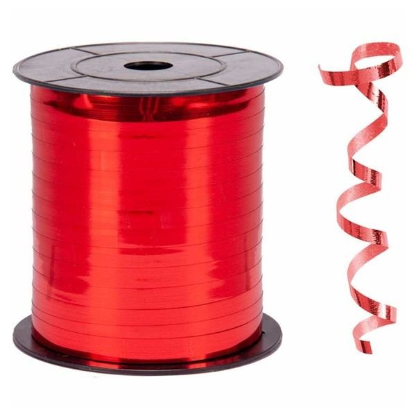 Metalik Kırmızı Rafya 200 mt