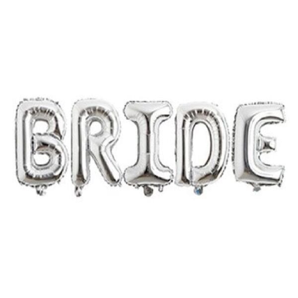 Folyo Gümüş Bride Balon 76 cm