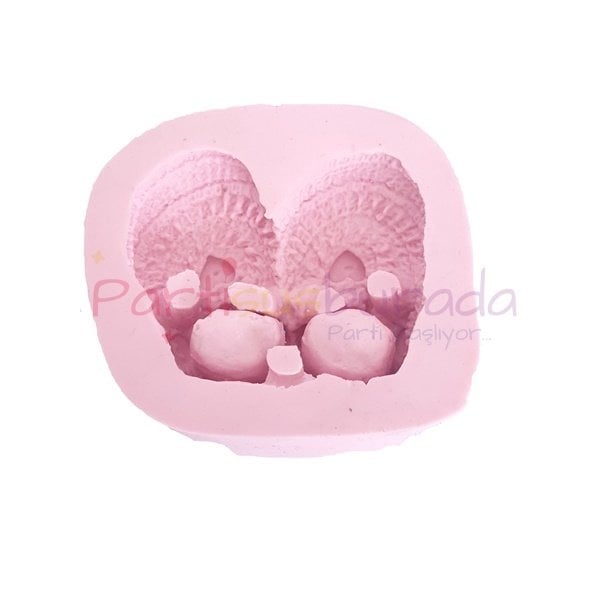 Patikler Silikon Kalıp 7x9 cm