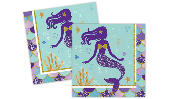 Deniz Kızı Peçete 16 Adet