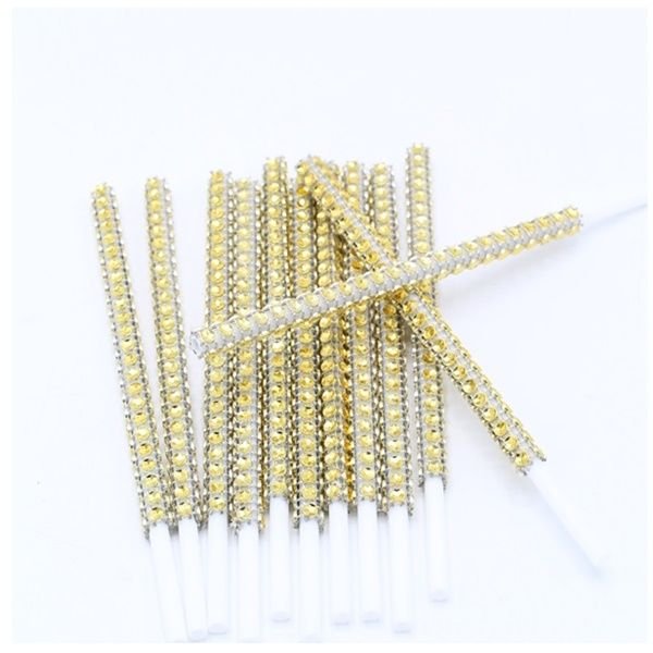 Taşlı Gold Kek Pops Çubuğu 12 li