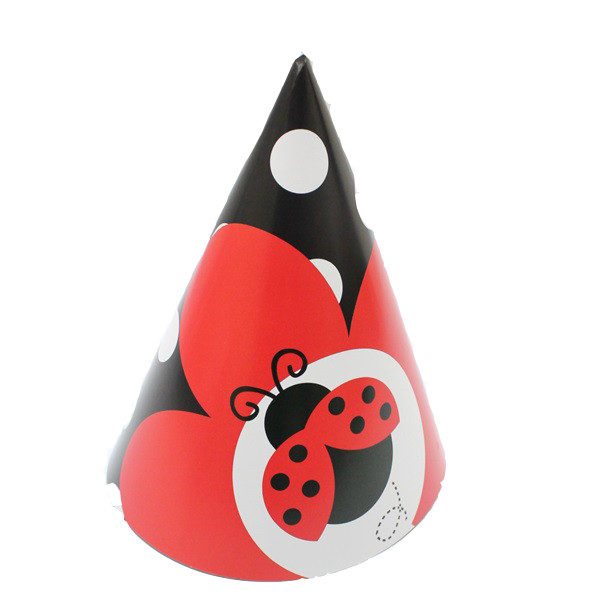 Karton Uğur Böceği Şapka