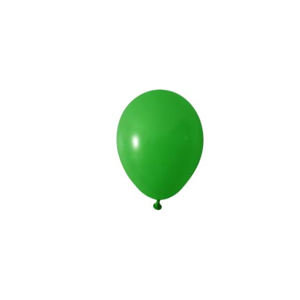 Pastel Mini Yeşil Balon 5 İnc 10 Adet