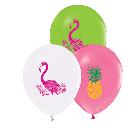 Flamingo Balon 8 Adet