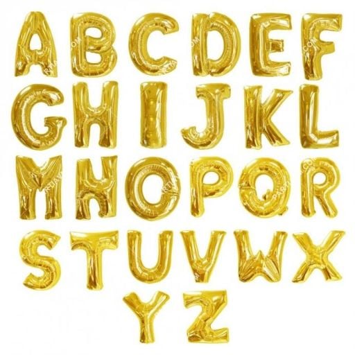 HARF RAKAM Balon 100 cm