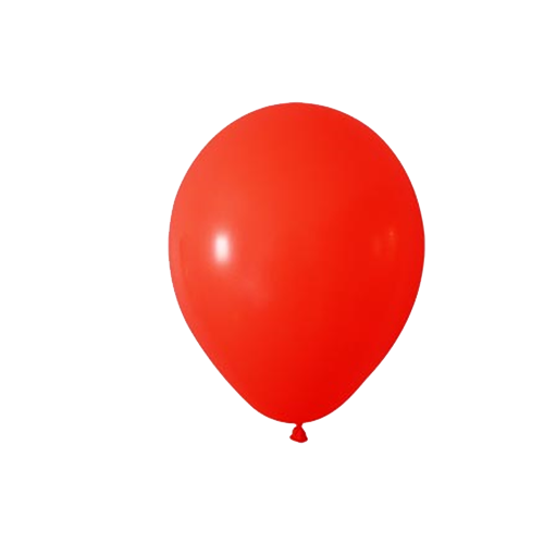 Pastel Kırmızı Balon 12 inc 10 lu