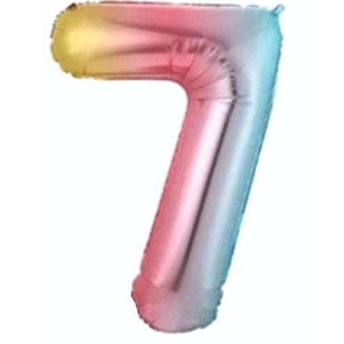 Folyo Renkli 7 Yaş Balon 76 cm