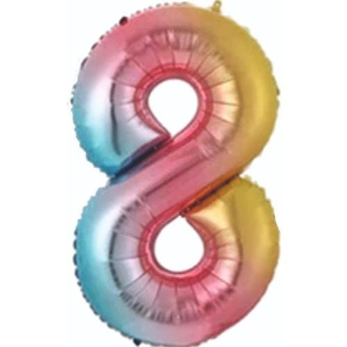 Folyo Renkli 8 Yaş Balon 76 cm