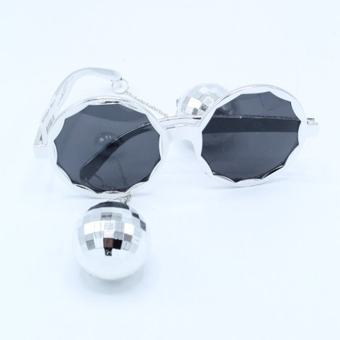 Gümüş Disko Toplu Parti Gözlük