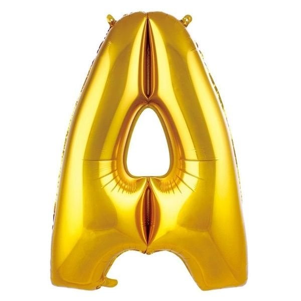 Folyo Gold A Harf Balon 76 cm