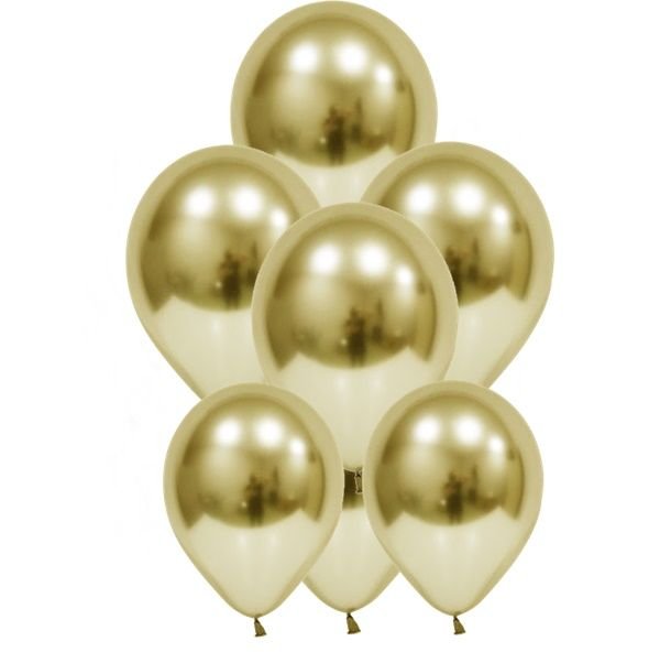 Krom Gold Balon 12 İnc 10 lu