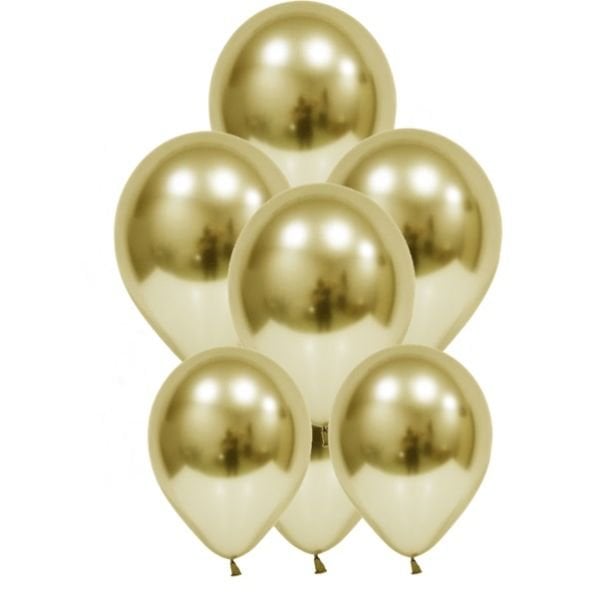 Krom Gold Balon 12 İnc 5 li