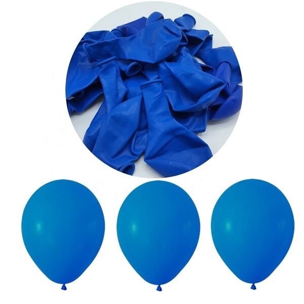 Pastel Mavi Balon12 inc 10 Adet