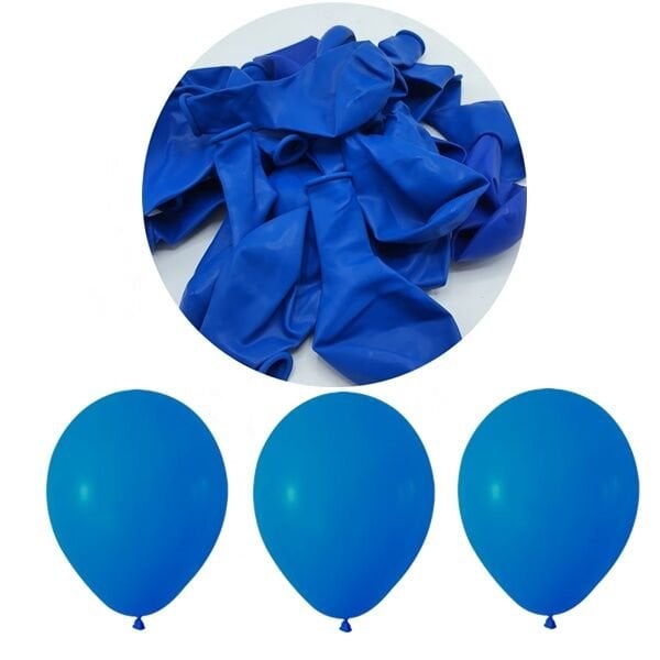 Pastel Mavi Balon12 inc 10 Adet