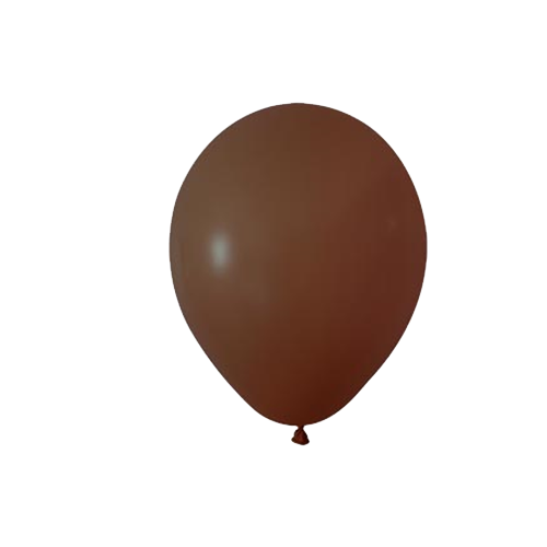 Pastel Kahverengi Balon 10 Adet