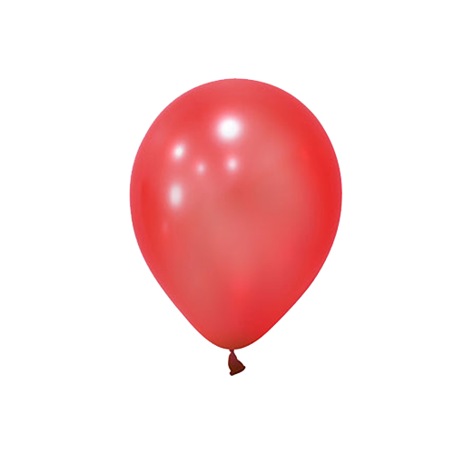 Metalik Kırmızı Balon 10 lu