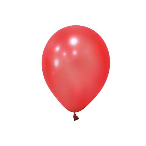 Metalik Kırmızı Balon 10 lu