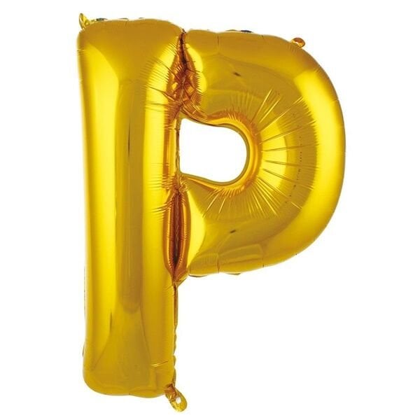 Folyo Gold P Harf Balon 76 cm