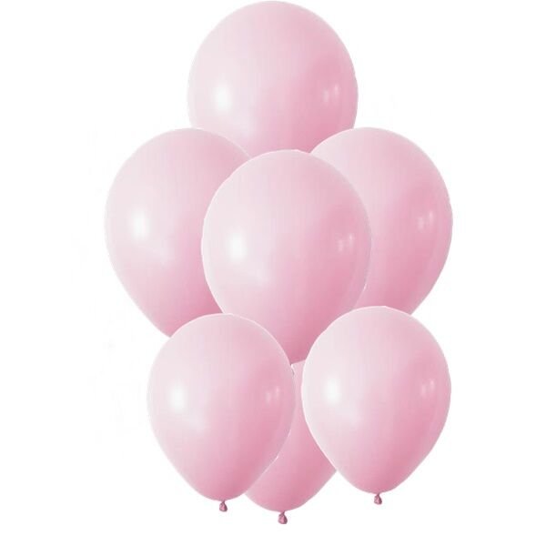 Makaron Pembe Balon 10 Adet