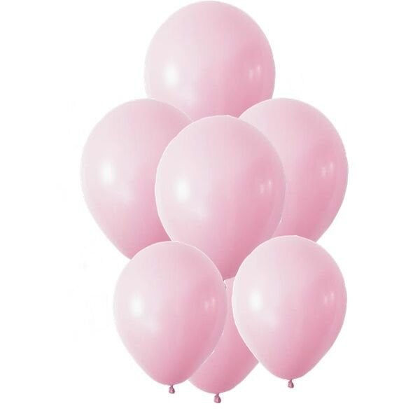 Makaron Pembe Balon 10 Adet