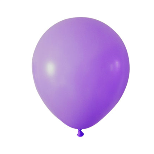 Lila Jumbo Balon 18 inc 2 Adet