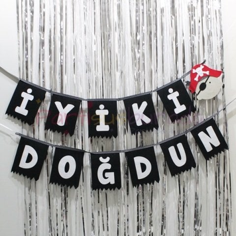 Korsan İyiki Doğdun Yazı