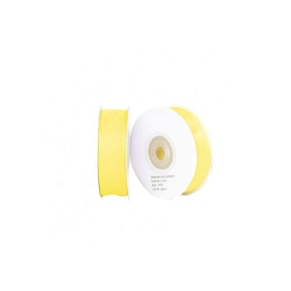 Sarı Organze Kurdela 2 cm x 22 mt