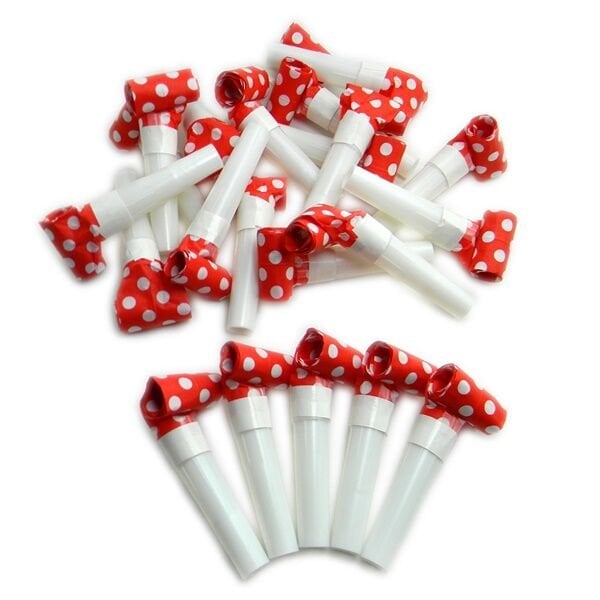 Kırmızı Puantiye Kaynana Dili 4 Adet