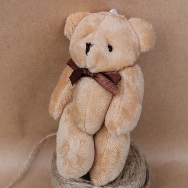 Mini Kahverengi Peluş Ayıcık 12 cm