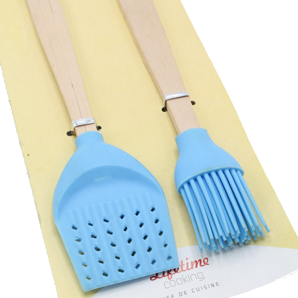 Silikon Fırça ve Spatula Set