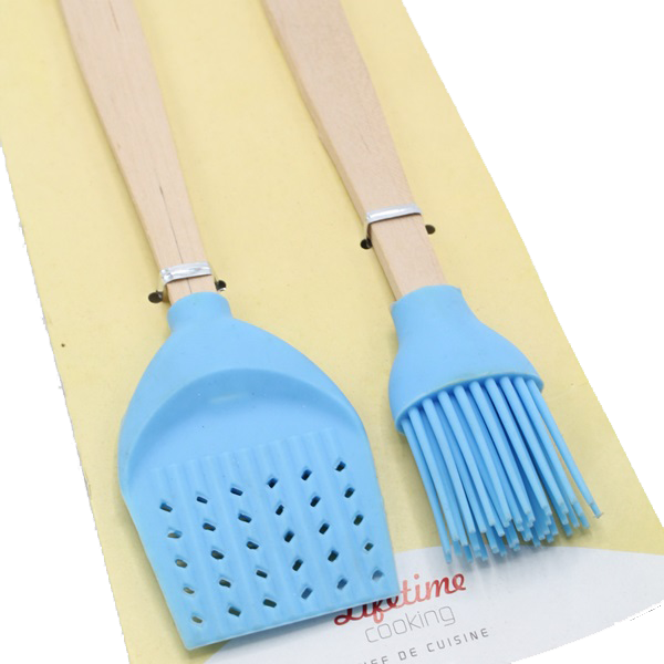 Silikon Fırça ve Spatula Set