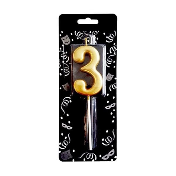 Gold Rakam 3 Mum