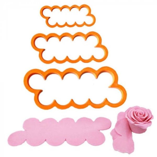 Gül Yapım Kalıbı Seti 3 lü