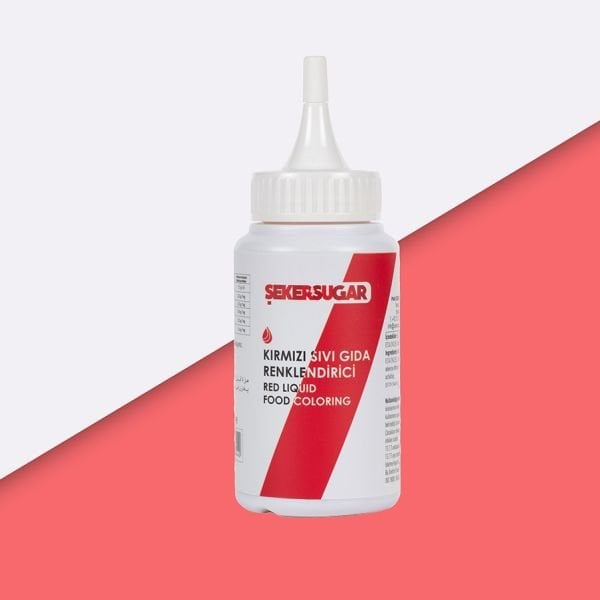 Kırmızı Sıvı Gıda Boyası 20 ml