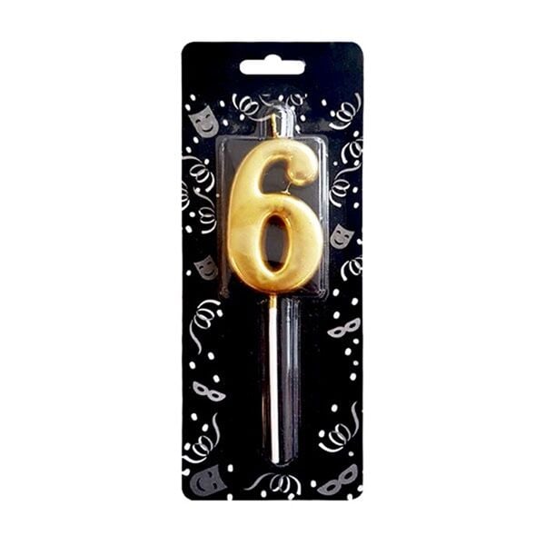 Gold Rakam 6 Mum