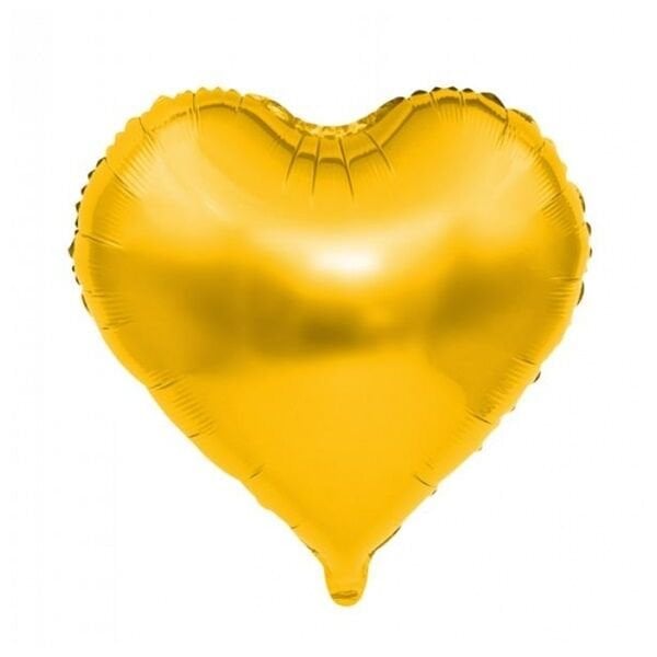 Folyo Gold Kalp Balon 18 inc