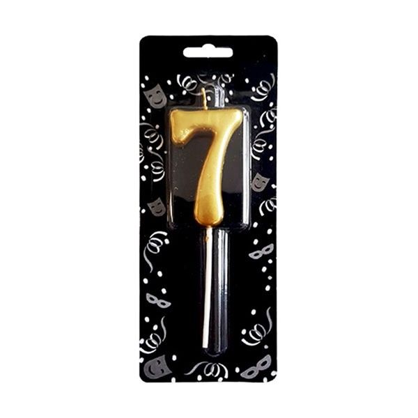 Gold Rakam 7 Mum