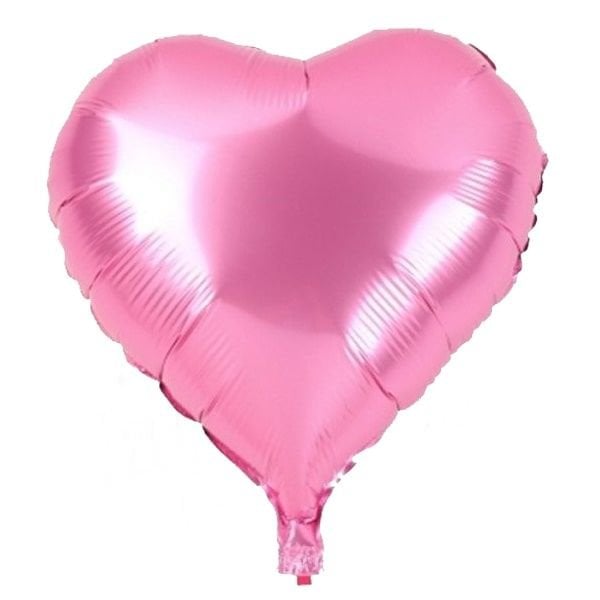 Folyo Pembe Kalp Balon 18 inc