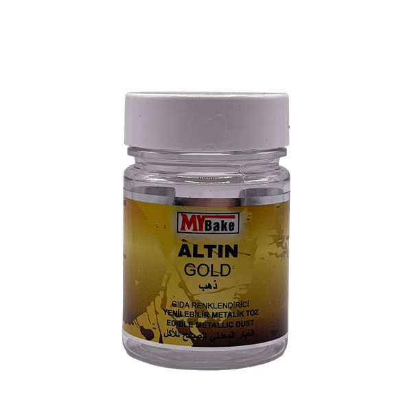 Simli Gold Toz Gıda Boyası 10 Gr