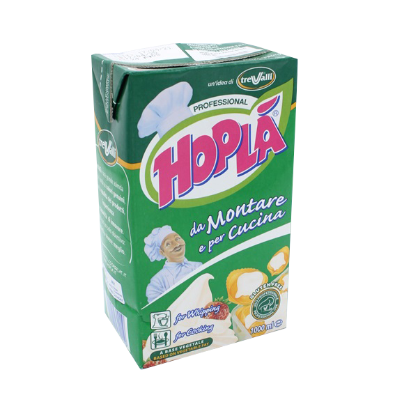 Hopla Şekersiz Sıvı Krem Şanti 1000 ML