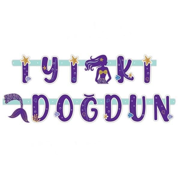 Deniz Kızı İyiki Doğdun Banner