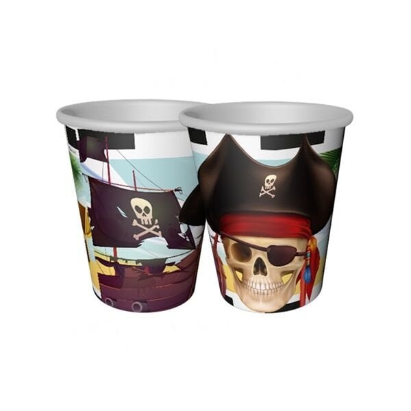 Korsan Bardak 8 Adet