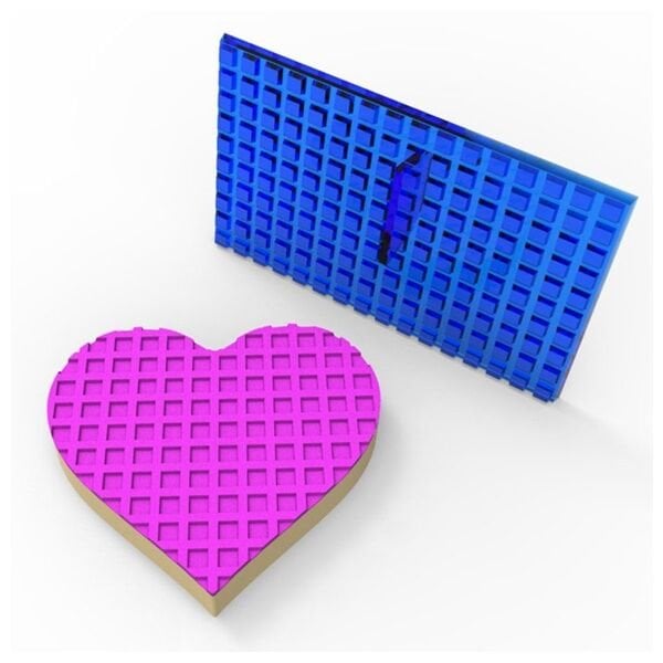 Kare Desen Dekor Baskı Ütüsü