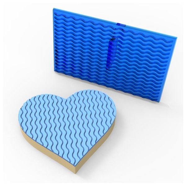 Spiral Desen Dekor Baskı Ütüsü