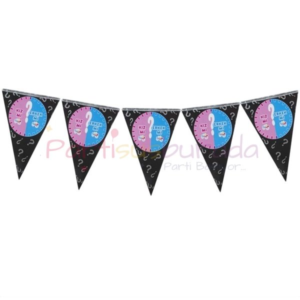 Cinsiyet Üçgen Flama