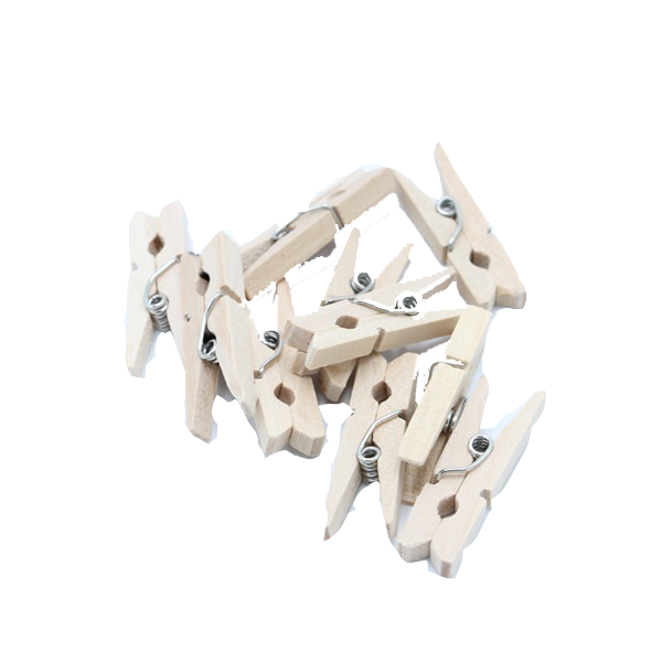 Ahşap Mandal 20 Adet