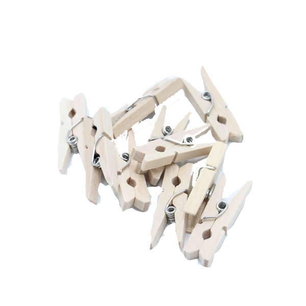 Ahşap Mandal 20 Adet